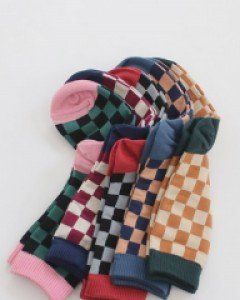 SOCKS 윌리 체크 삭스 [5COLOR]