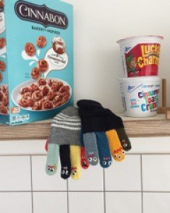 꾸꾸장갑 (귀엽게 매일매일 손이가는 데일리 장갑으로 제격이에요!)