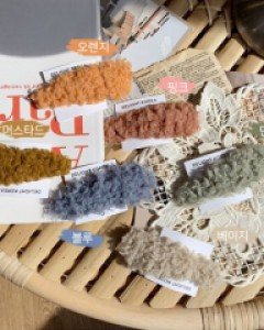 부클 머리핀 (어디에서 봐도 돋보이는 상큼한 스타일링이 완성되요!)