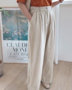 (S-L/2color) 스포 와이드팬츠 (편안한 실루엣! 데일리 와이드팬츠)