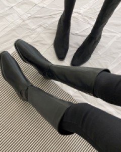(230-250/2color) 보드카 롱부츠  (사이드지퍼로 탈착화 불편함없이)