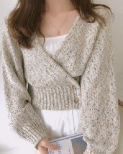 (3color) 아리 보카랩 가디건 (은은한 포인트 니트가 필요하시면 추천)