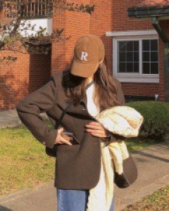 (2color/울50%) 파우더 울 자켓 (모던하면서도 깔끔한 핏이 맘에 쏙!)