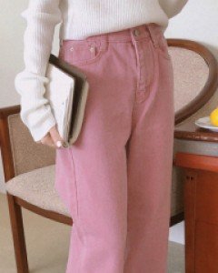 (3color) 스턴 컬러팬츠 (어디에 상의에 코디하던 포인트로 너무 좋은)