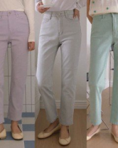 (4color) 스무디 컬러팬츠 (예쁜건 기본, 속밴딩으로 편안한 착용감)