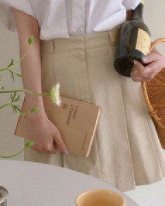 (3color) 페코 플리츠 스커트 (캐주얼한, 페미닌한 스타일등 다양하게)