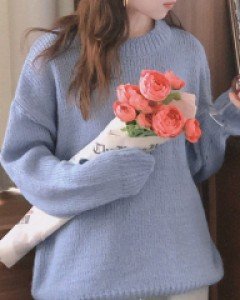 (5color) 폭닥니트  (슬랙스, 데님, 조거 어떤 코디에나 찰떡이에요)