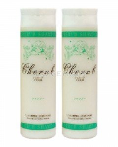 [Cherub-쉐르프]곱슬머리 샴푸300ml X  2개수분 및 영양 공급곱슬거리던 머리가스트레이트로 변하는놀라운 효과~MD추천!