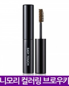 [토니모리-Tonymoly]이지터치 컬러링브로우카라 5ml자연스러운 눈썹 컬러링아이브로우 전용 마스카라뭉침없이 강한세팅토니모리 이지터치 아이브로우