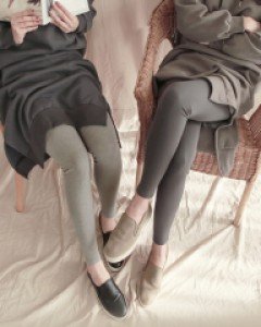 Even small leggings three bullets (short brushed) C111516 (key ver.27)