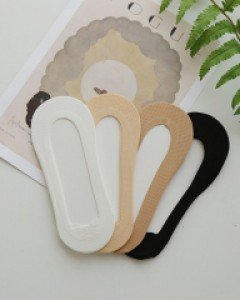 Embossed Cool Fake Socks