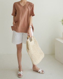 Simple boxer linen tea C072533