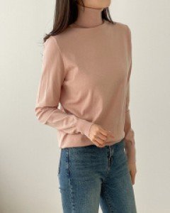 [valyou] Life Turtleneck Knitwear T-shirt