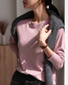 [valyou] Basic Slit Modal T-shirt(Autumn)