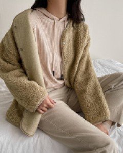Round curly jumper MA09261