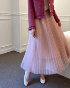 Lucy Mesh Chiffon Skirt