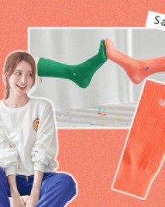 Label Corrugated Socks C031712