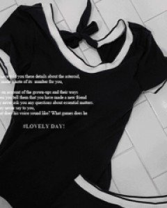 2 piece Short-sleeve Swimsuit