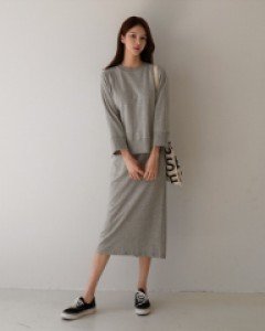 [valyou] Kku-ahn-kku Skirt set