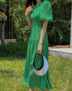 Yomi Flower Printed Dress