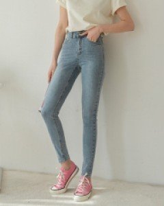 [Planning]Two button High-waist Skinny