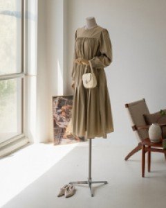 Adele String Pleats Dress