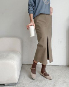 Front slit skirt C083162
