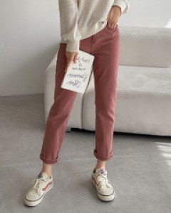 Damage Washed Cotton Pants C091428