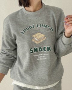 Lunch Snack Napping Sweatshirt C103147
