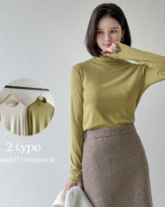 뉴Basic Napping T-shirt & Turtleneck C111425