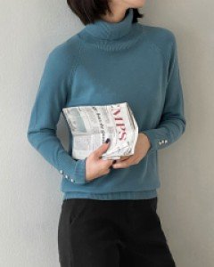 Hands Pearl Turtleneck Knitwear C113022