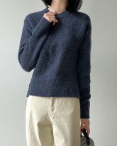 Ar Bokashi wool knitwear C120129