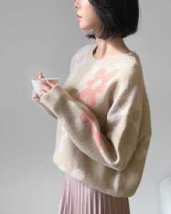 Daisy Flower Knitwear C011205