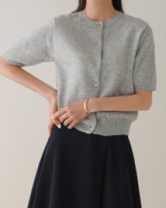 heart Button Summer Cardigan