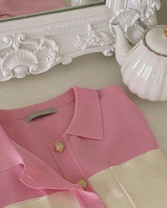 Goldie Color Matching Cardigan