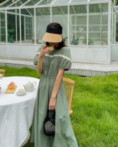 Dana Tape String Rustling Dress