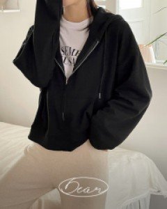 [Dear Short Women] Callie Hood Zip-Up