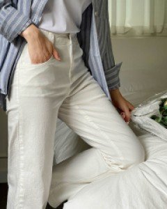 Levee Cotton Wide Pants