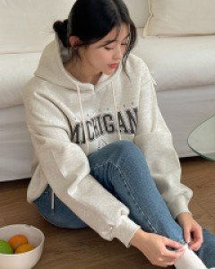 Megan fleece lined Hoodie