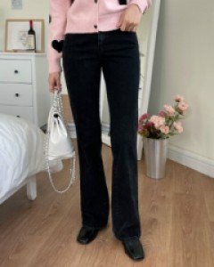 Lovell Long fleece lined Boot cut Denim