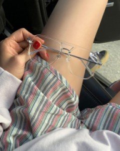 클리어무드 #안경테 #uv400