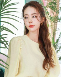 *숄더진주 블라우스*