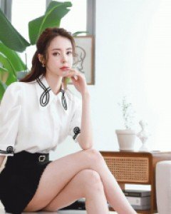 *카라인 블라우스*