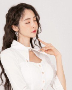 *카라크롭 블라우스*