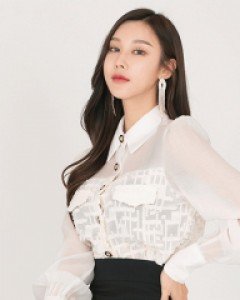 *리플드 블라우스*