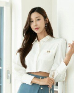 *에빌크롭 블라우스*