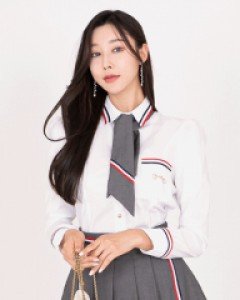 *라인타이 블라우스*