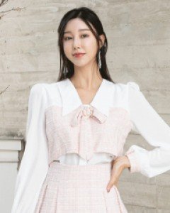 *데빌르 블라우스*