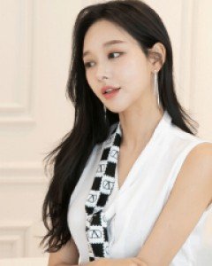 *브이스카프 블라우스*