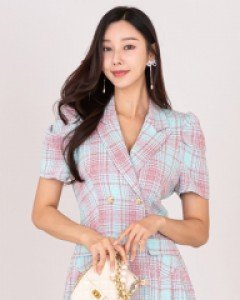 *보보체크원피스*